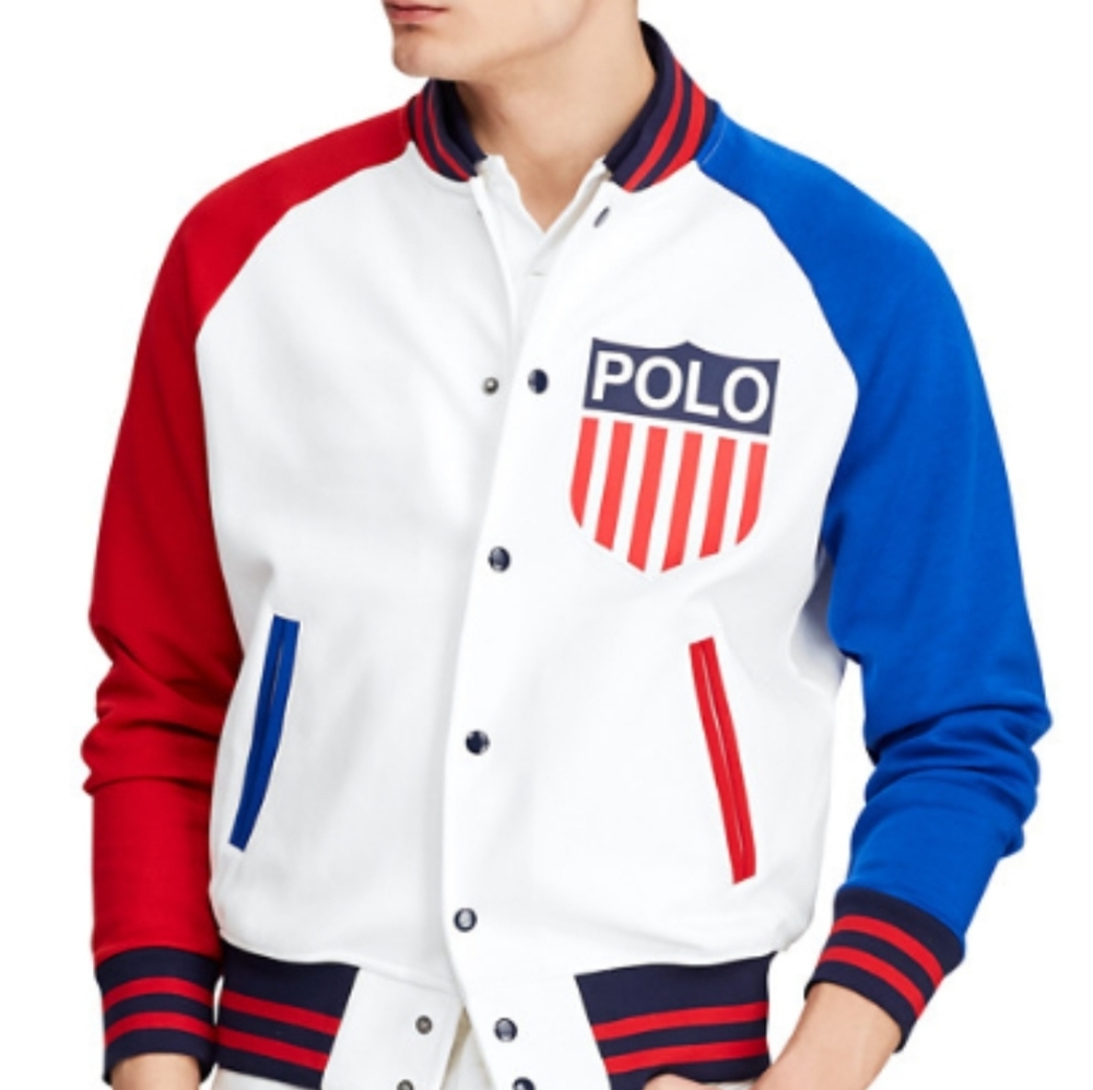 Polo Ralph Lauren Men’s USA Varsity Track Jacket 2
